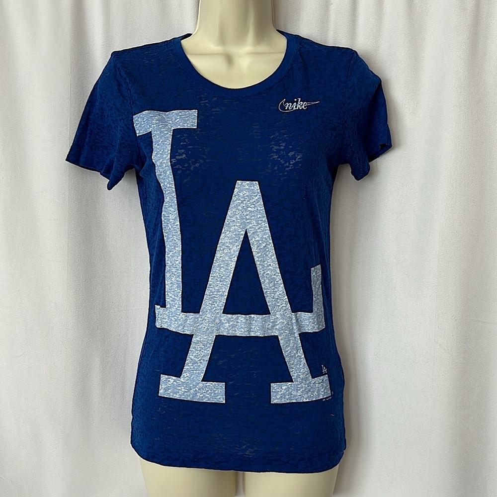 Nike Royal Blue “LA” Short Sleeve Tee Shirt Top **Approx. S** 🦋🦋